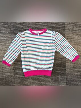 Retro girls striped tee size 8-10